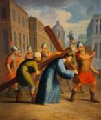 5e statie Simon van Cyrene helpt Jezus het kruis dragen, Ophalen of Verzenden