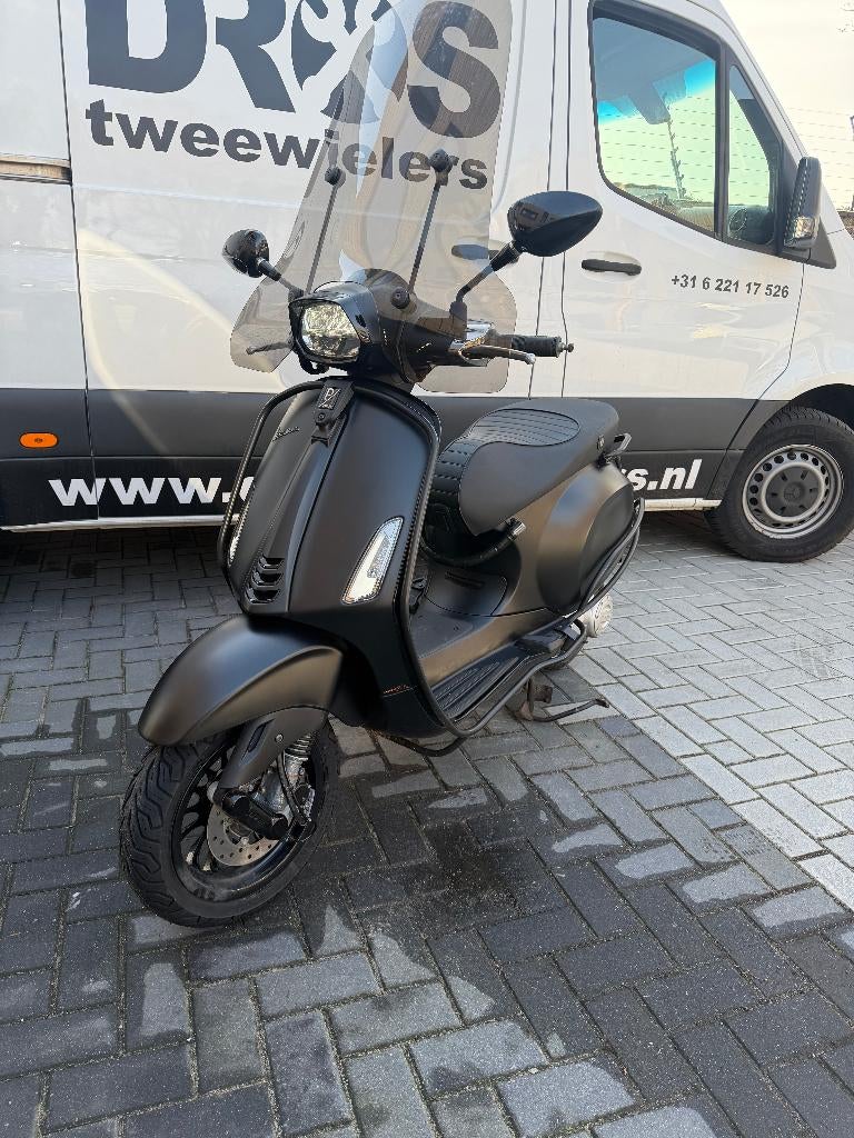 Vespa sprint Notte 2020 | BROM 6912km | Rijklaar | Garantie, Overige modellen, Maximaal 45 km/u, Ophalen of Verzenden, Zo goed als nieuw