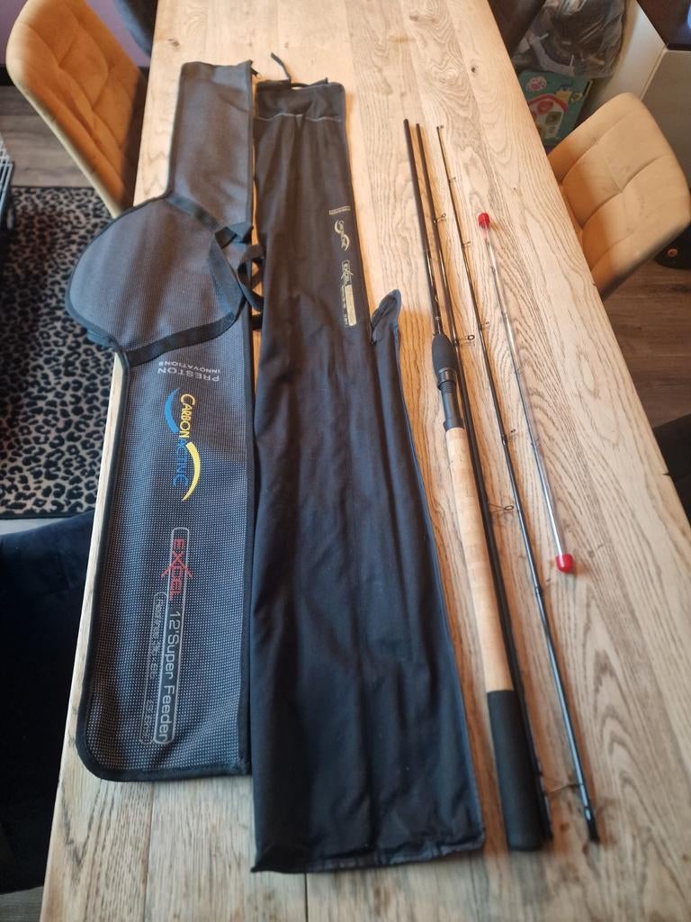 Preston Innovations CarbonActive Excel 12' Super Feeder, Ophalen of Verzenden, Zo goed als nieuw, Werphengel