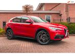 Alfa Romeo Stelvio 2.0 T AWD Super 200 PK Stoel/Stuurverw. M, Auto's, Automaat, Zwart, 4 cilinders, Lichtsensor