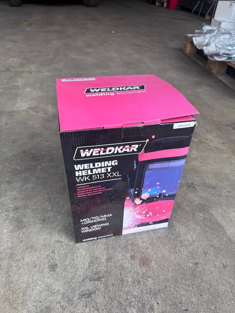 Automatische lashelm WK 513 XXL, met lasfilter Din 9-13, Doe-het-zelf en Verbouw, Laskappen, Weldkar, Weldkar, Ophalen of Verzenden