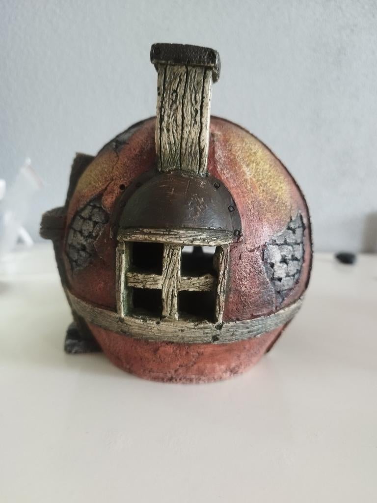 Ornament decoratie accessoires aquarium huis vis, Ophalen of Verzenden