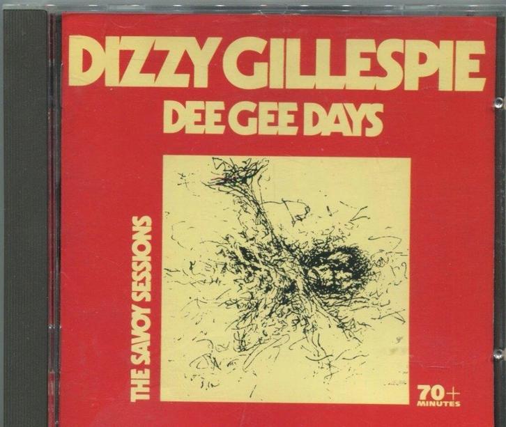 CD Dizzy Gillespie – Dee Gee Days ZD70517 Jazz, Cd's en Dvd's, Cd's | Jazz en Blues, Zo goed als nieuw, Jazz, 1980 tot heden, Ophalen of Verzenden