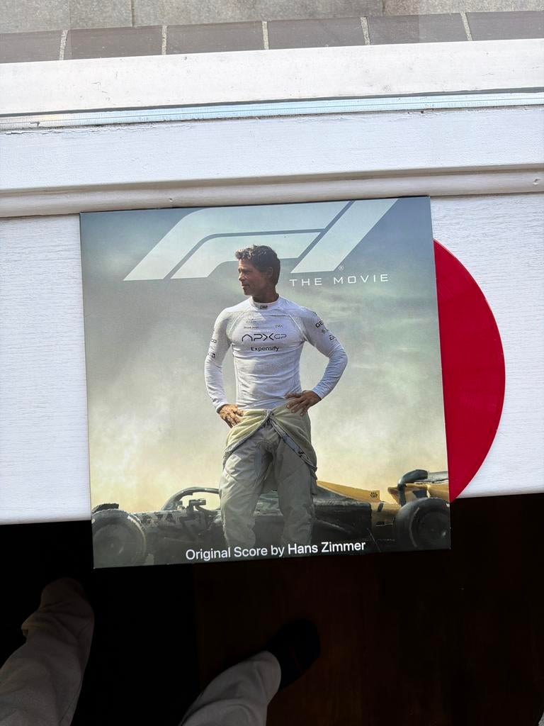 F1 The Movie Soundtrack - Hans Zimmer - Rood Vinyl, Cd's en Dvd's, Ophalen, Zo goed als nieuw, 12 inch, Colored vinyl