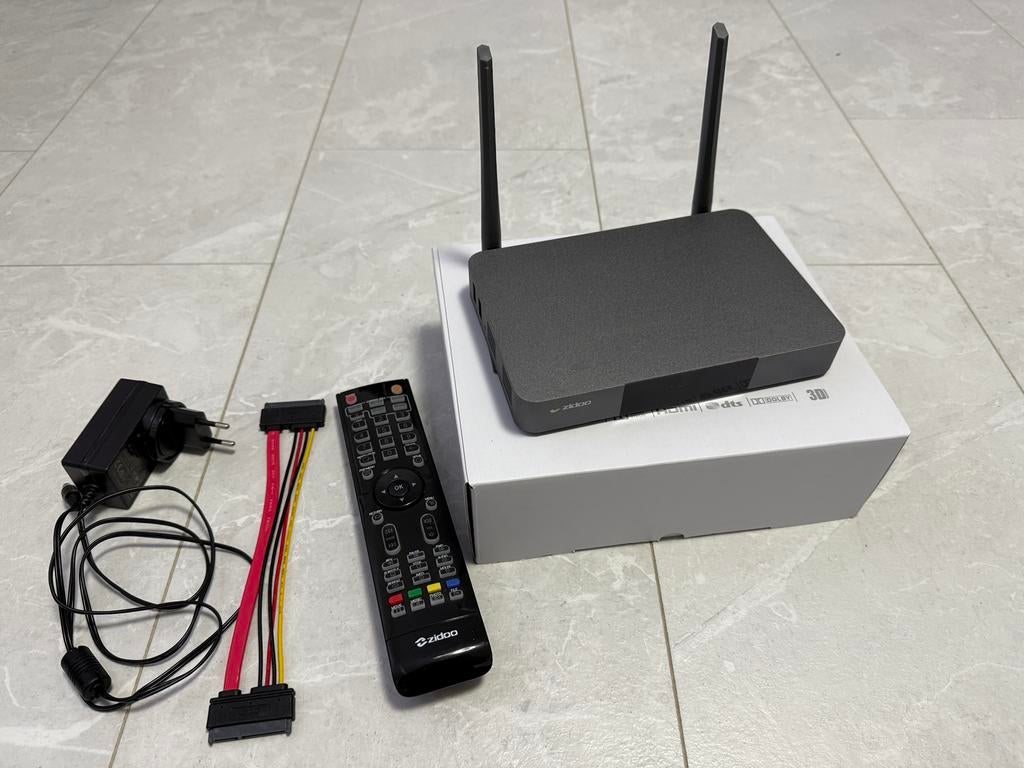 Zidoo Z9X – Topstaat, compleet met doos en accessoires!, Audio, Tv en Foto, Mediaspelers, Ophalen of Verzenden, Zo goed als nieuw