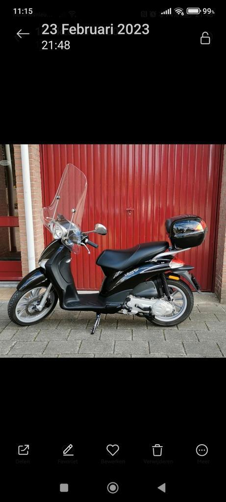 Piaggio Liberty snorscooter, Fietsen en Brommers, Snorfietsen en Snorscooters, Gebruikt, Piaggio, Benzine, Ophalen of Verzenden