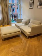 IKEA Söderhamn bank met poef - hoezen afneembaar, Ophalen, Gebruikt, Stof