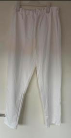 Witte broek met elastische taille - maat 46/48 - Shein, Kleding | Dames, Broeken en Pantalons, Wit, Maat 46/48 (XL) of groter