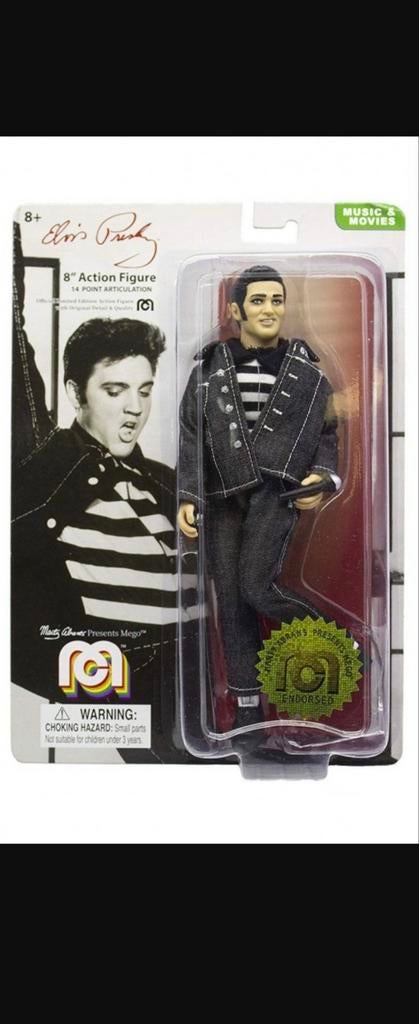 ELVIS 8" actiefiguur, Ophalen of Verzenden