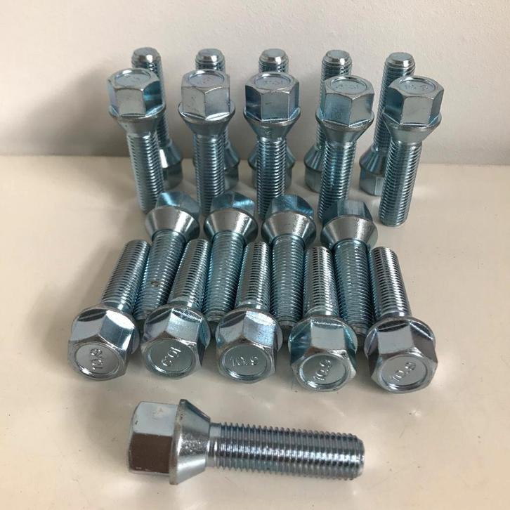 Nieuwe wielbouten v lichtmetalen velgen Mercedes M12 x 40 mm, Auto diversen, Auto-accessoires, Nieuw, Ophalen of Verzenden