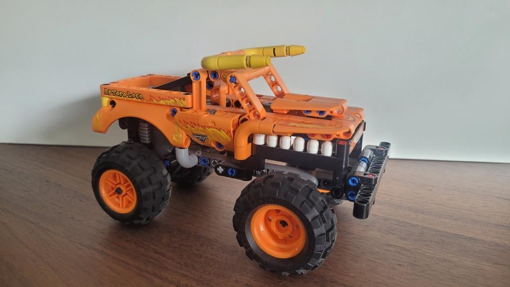 El Torro Loco Monster Jam Nr: 42135, Lego, Compleet, Ophalen of Verzenden, Zo goed als nieuw