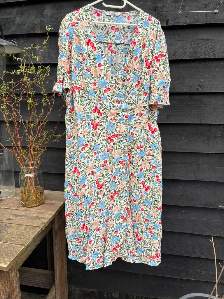 Zomerjurk  Miljuschka by Wehkamp, Kleding | Dames, Ophalen of Verzenden, Zo goed als nieuw, Onder de knie