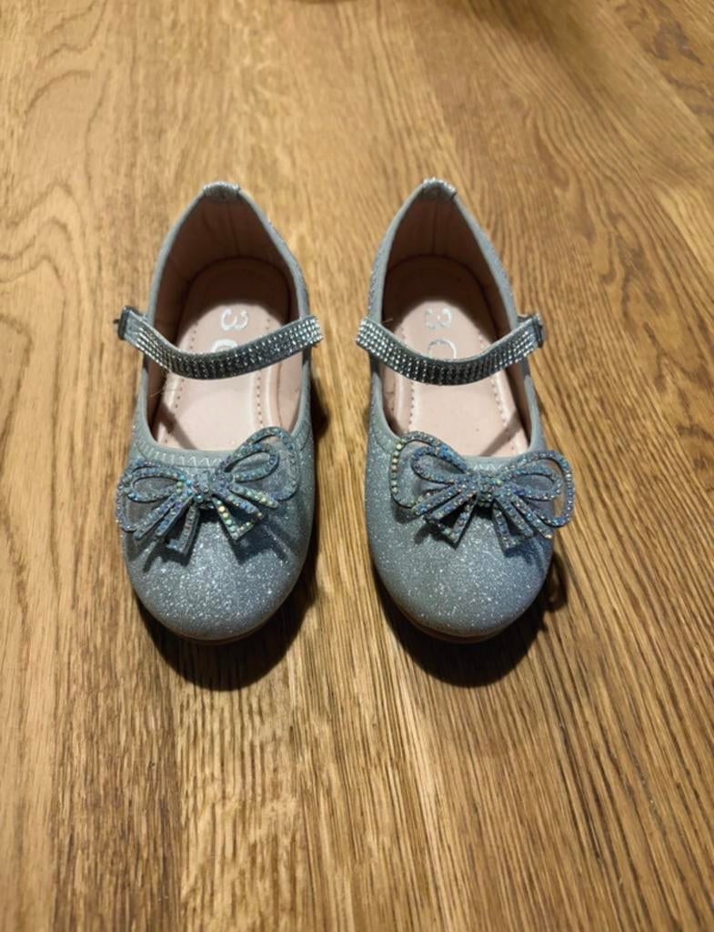 Glitter ballerina's maat 27 - Zo goed als nieuw, Ophalen, Zo goed als nieuw, Meisje, Schoenen