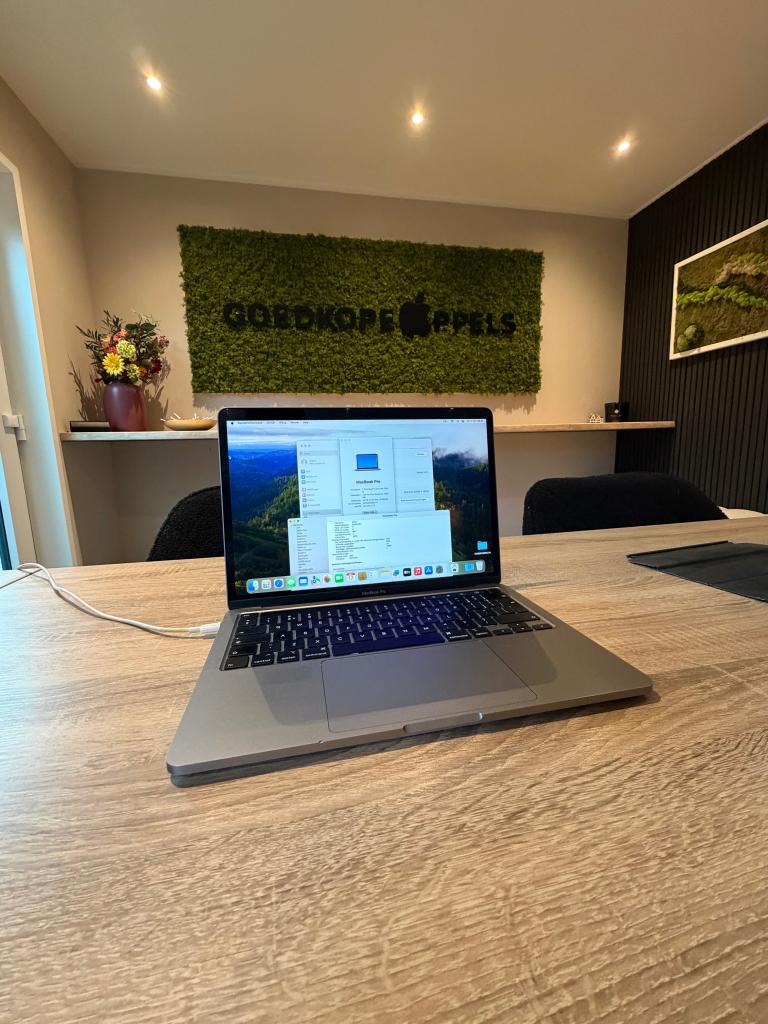 MacBook Pro 2020 13 inch i5 16GB 512GB Space Grey, Support@apple.com, Ophalen, MacBook Pro, Apple