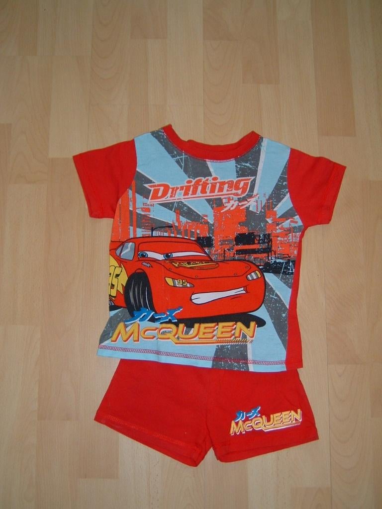 Shortama van Cars maat 92 - 98, Kinderen en Baby's, Kinderkleding | Maat 92, Ophalen, Nacht- of Onderkleding, Gebruikt, Cars