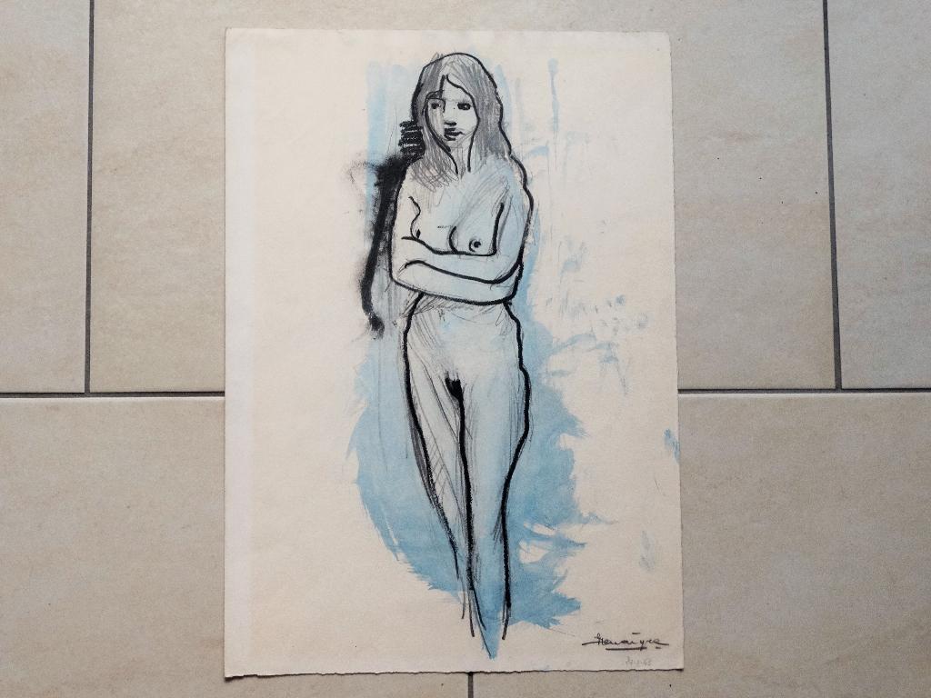 Naaktmodellen schilderen - Carr, David PLUS kunstwerk, Hobby en Vrije tijd, Schilderen, Gebruikt, Penseel of Kwast, Ophalen