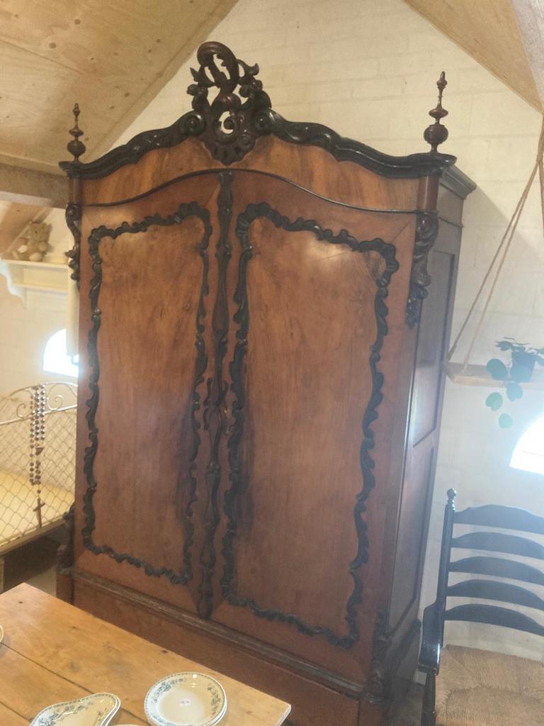 TEAB Grote antieke kast met veel opbergruimte, Antiek en Kunst, Ophalen