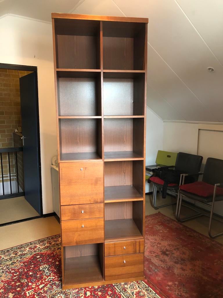 IKEA Bonde Kast - Boekenkast met Lades., Huis en Inrichting, Ophalen, Gebruikt, 200 cm of meer, 50 tot 100 cm