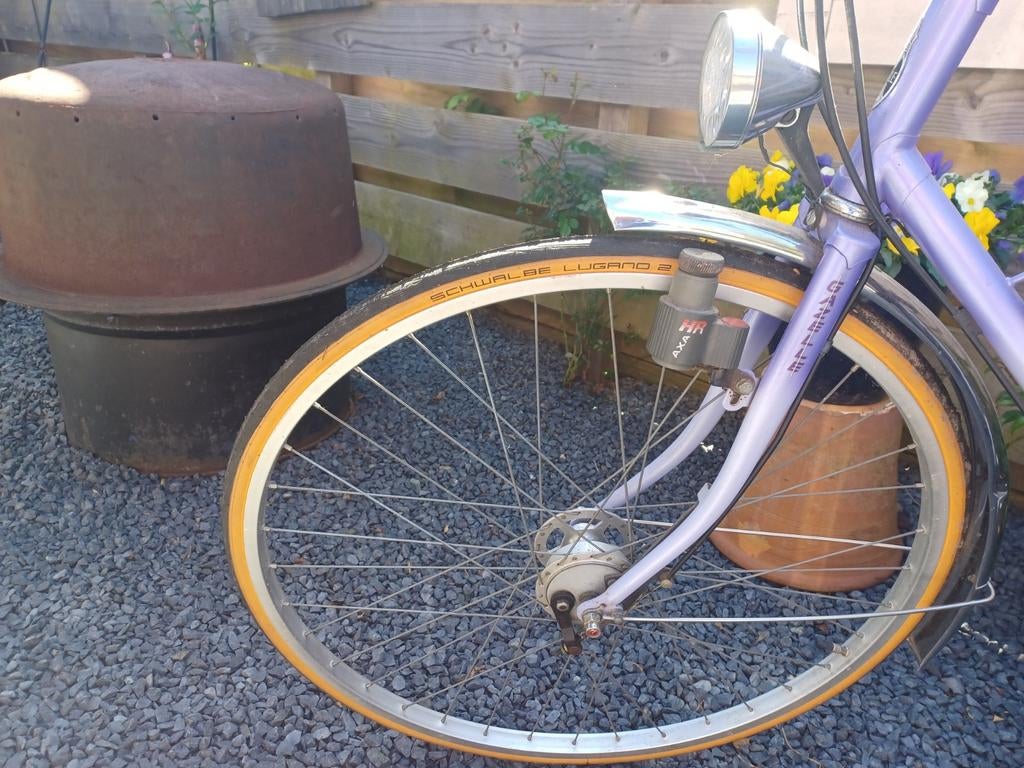 Vintage Gazelle Tour de France Damesfiets - Paars, Ophalen of Verzenden