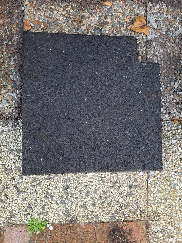 Rubberen tegels, Ophalen, Rubber, Overige typen