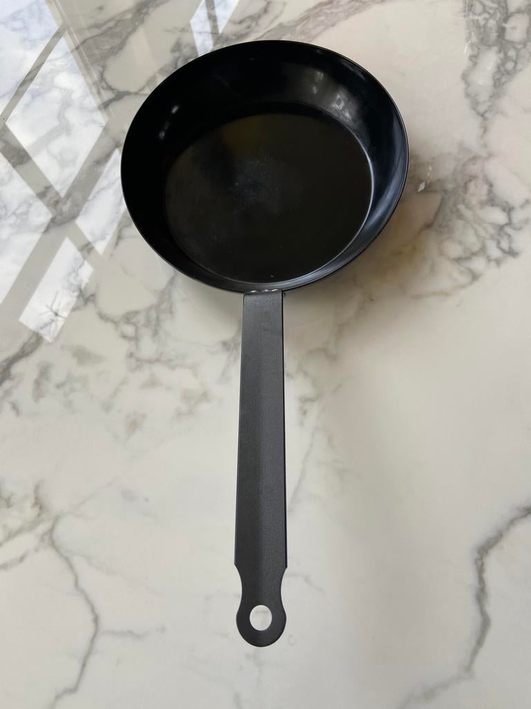 Koekenpan van Jamie Oliver, Huis en Inrichting, Keuken | Potten en Pannen, Ophalen of Verzenden, Zo goed als nieuw, Rvs, Keramische plaat