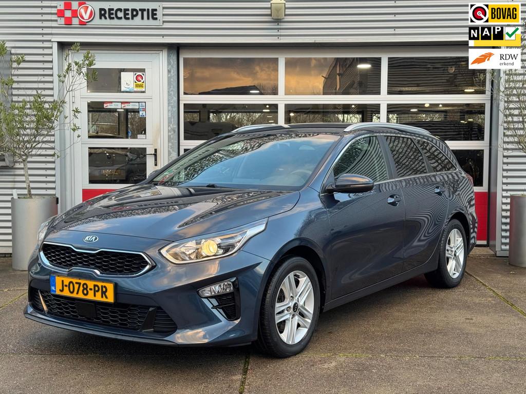Kia Ceed Sportswagon 1.4 T-GDi DynamicPlusLine Automaat / Ca, Euro 6, 4 cilinders, Blauw, Origineel Nederlands