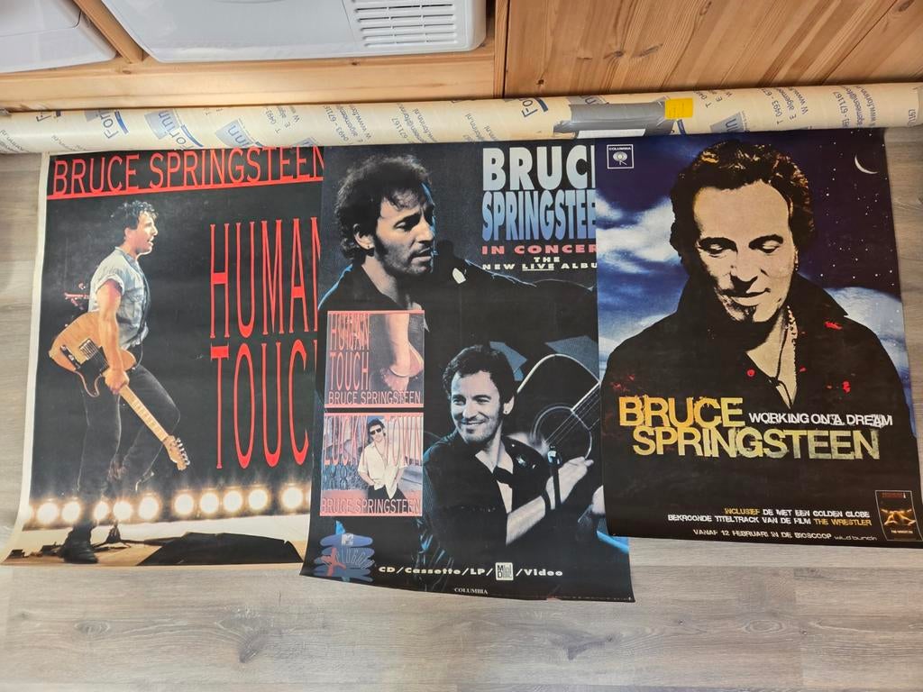 Bruce Springsteen posters 7 stuks in een koop, Verzamelen, Posters, Ophalen of Verzenden, A1 t/m A3