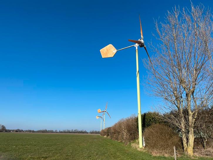 EAZ-12 windmolens 3 stuks, Zakelijke goederen, Agrarisch | Werktuigen, Ophalen of Verzenden