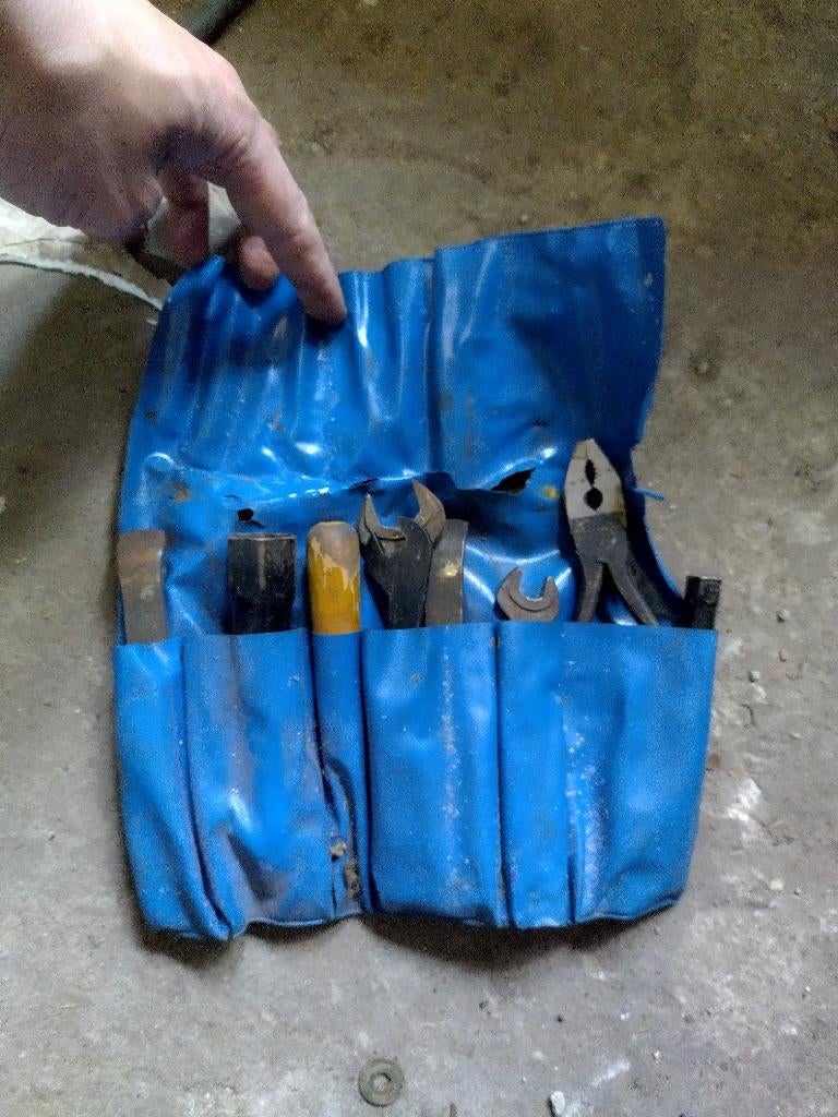 Kreidler gereedschapstas met inhoud compleet, Ophalen, Gebruikt