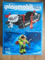Playmobil City duikboot met duiker nr. 4910  * Nieuw *., Ophalen of Verzenden, Nieuw, Complete set