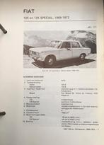Fiat 125 1969-72. Olyslagers autotechnisch handboek 104 blz., Ophalen of Verzenden
