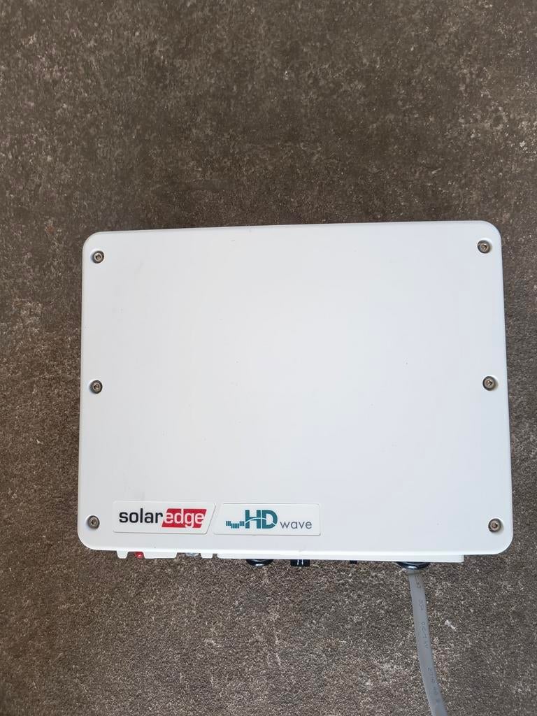 SolarEdge SE3500H HD-Wave Omvormer - Zo goed als nieuw, Ophalen, Zo goed als nieuw, Overige typen, 200 wattpiek of meer