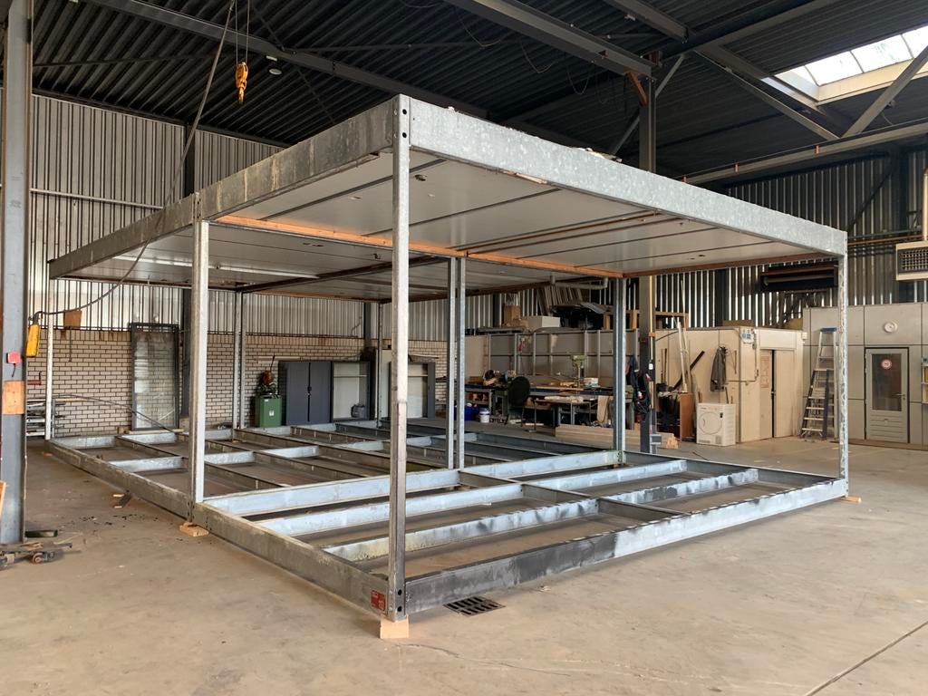 Stalen units - frames tbv unitbouw, poolhouse, overkapping, Tuin en Terras, Ophalen, Gebruikt