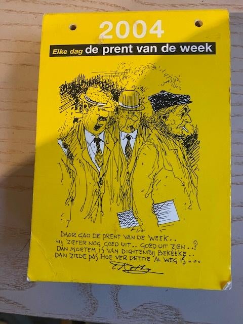 De Prent  Van De Week scheurkalender 2004 Cees Robben, Ophalen of Verzenden, Na 1940, Postfris