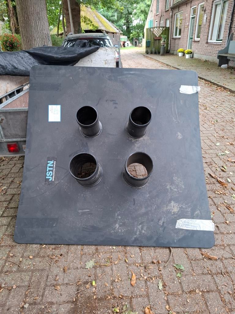 Kwelschermen, Ophalen, Minder dan 2 meter, 80 mm of meer