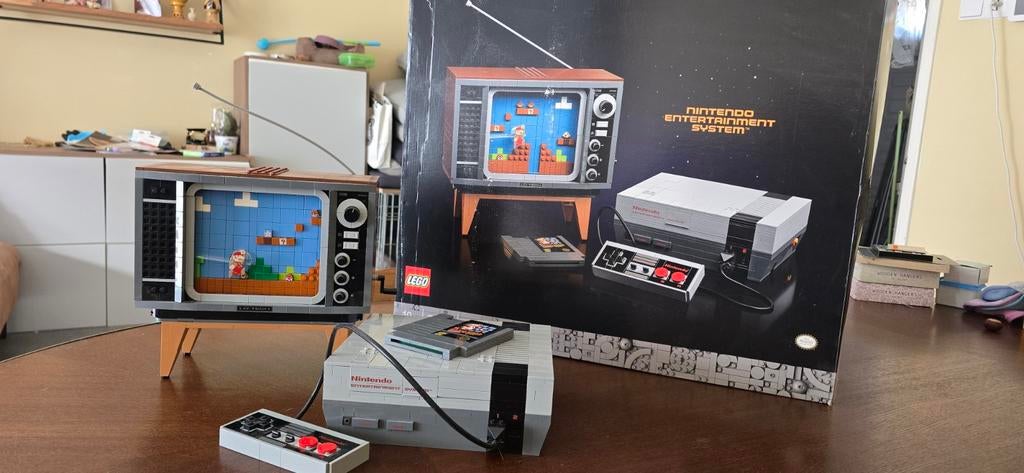 Legoset 71374: Super Mario Nintendo Entertainment System, Ophalen of Verzenden, Zo goed als nieuw, Complete set, Lego
