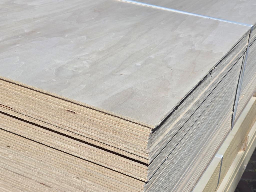 Op is op aanbieding - Populieren multiplex diverse diktes, Doe-het-zelf en Verbouw, Platen en Panelen, Ophalen, Nieuw, Multiplex