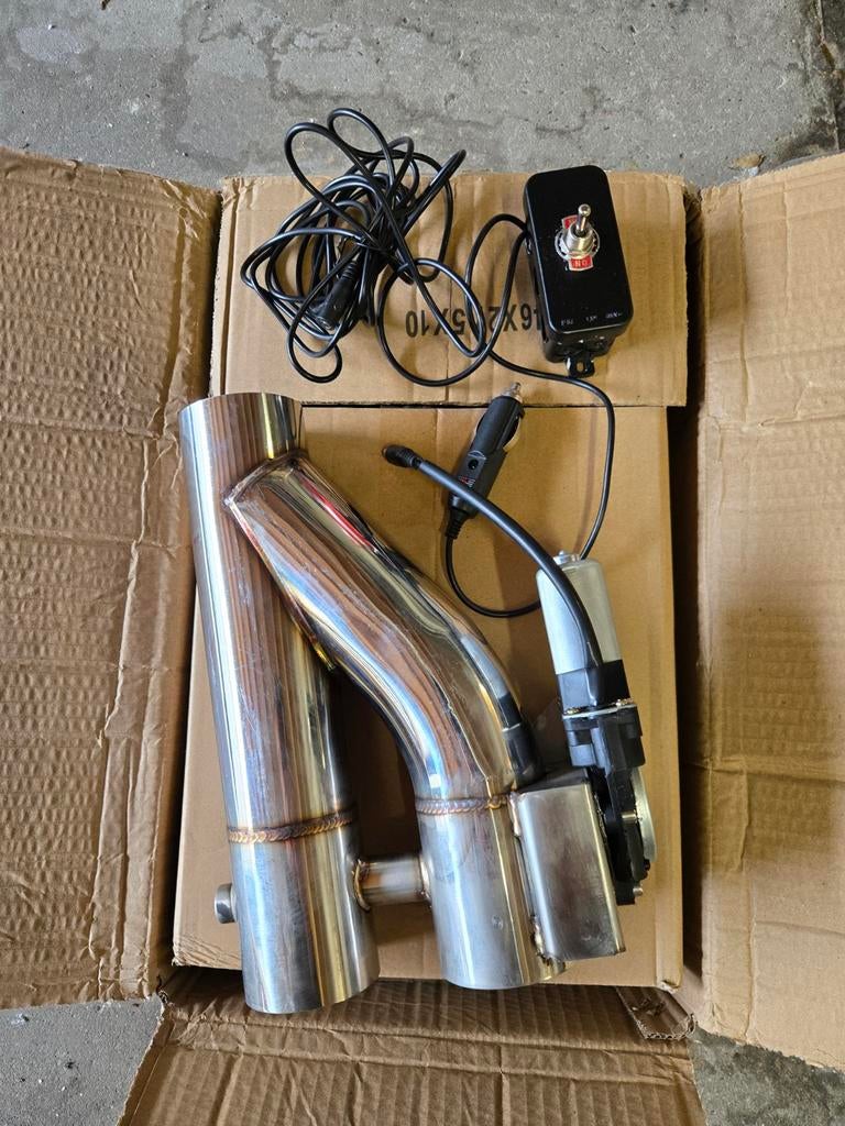 Electrische uitlaat systeem  2.5 inch, Ophalen of Verzenden, Nieuw