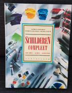 Boek: Schilderen compleet: aquarel - acryl - olieverf a, Ophalen of Verzenden, Zo goed als nieuw, Tekenen en Schilderen