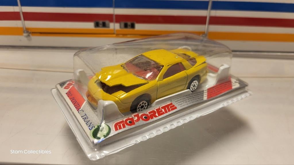 Majorette 200 #212 Pontiac Trans Am Yellow, Majorette, Auto, Ophalen of Verzenden, Zo goed als nieuw