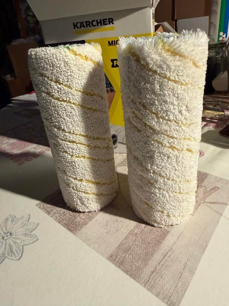 Kärcher microvezel rollers voor FC3 en FC5 vloerreinigers, Verzenden, Nieuw