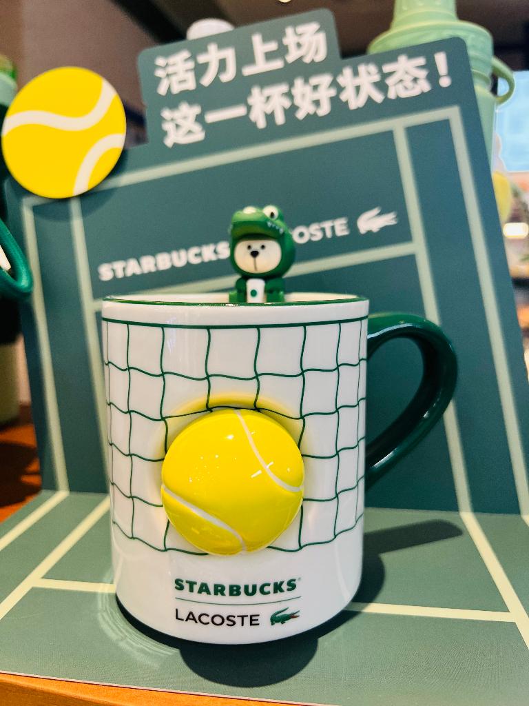 Starbucks x LACOSTE Koffie Thee Mok Limited Edition, Verzenden, Nieuw, Gebruiksvoorwerp