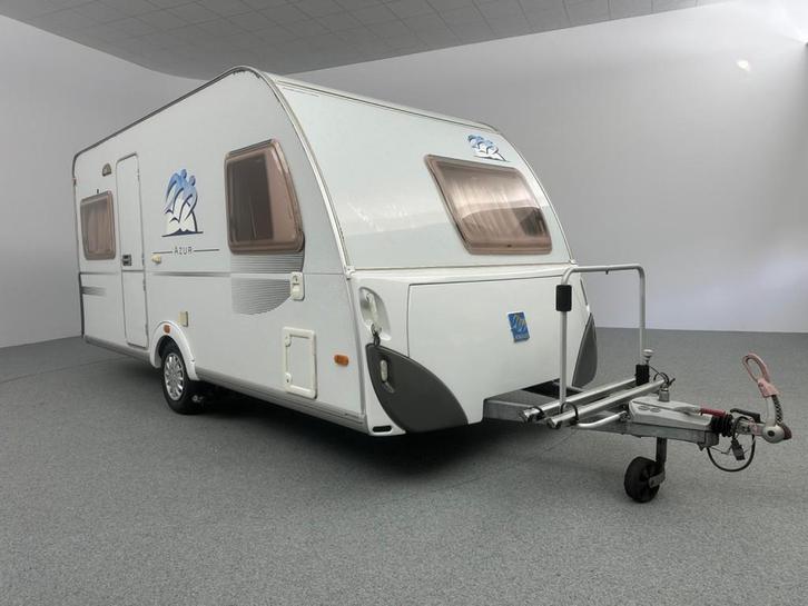Knaus Azur 450 FU Mover Voortent Fietsendragers, Caravans en Kamperen, Caravans, Bedrijf, tot en met 4, 1000 - 1250 kg, Rondzit