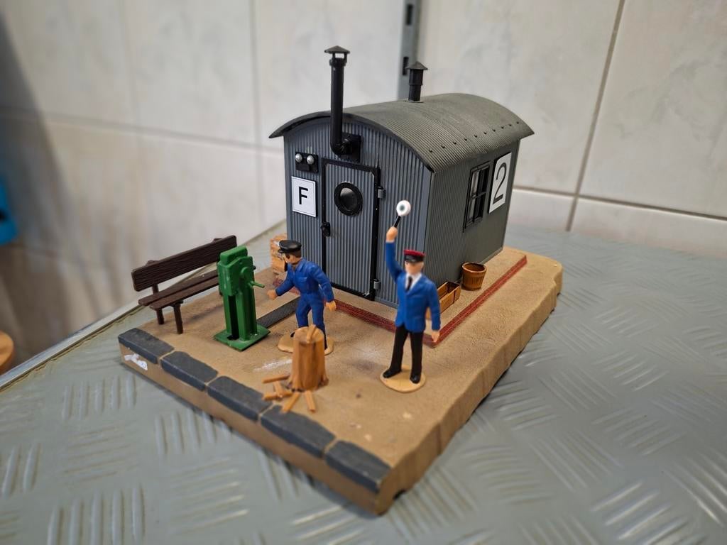 Pola G overweg wachthuis voor lgb / piko G zgan, Gelijkstroom of Wisselstroom, Brug, Tunnel of Gebouw, Ophalen of Verzenden, Zo goed als nieuw