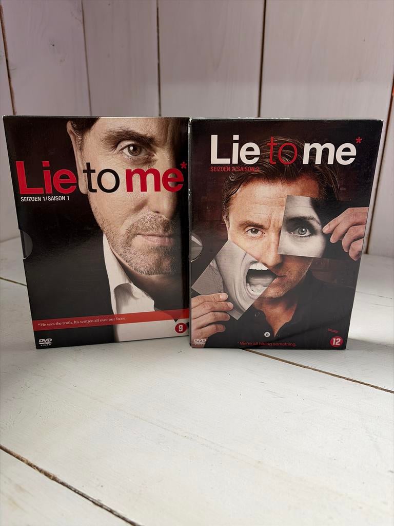 Lie to Me - Seizoen 1 & 2 DVD Boxset, Ophalen, Boxset, Drama, Zo goed als nieuw