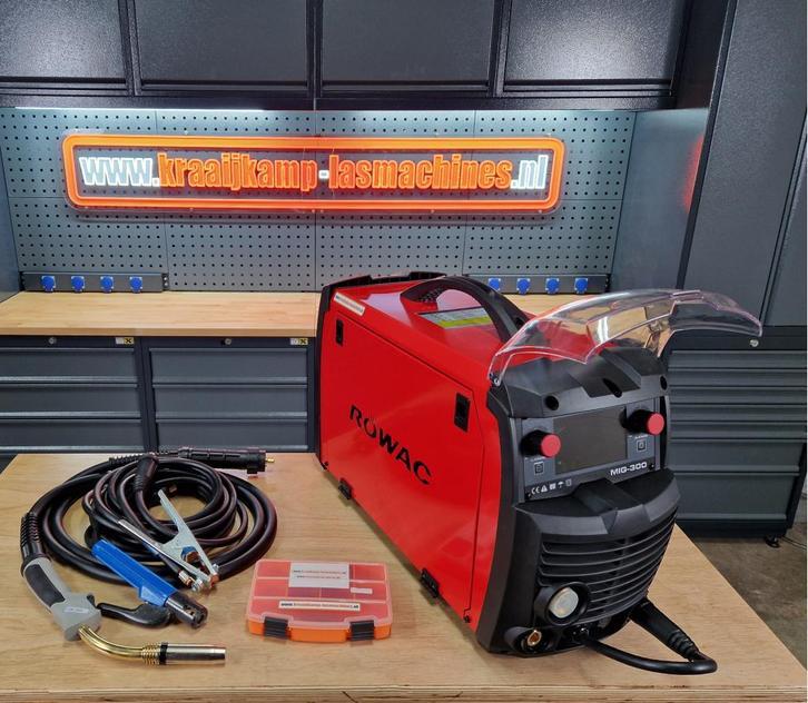 Rowac mig 300s 300a Kraaijkamp-lasmachines NIEUW GARANTIE!!