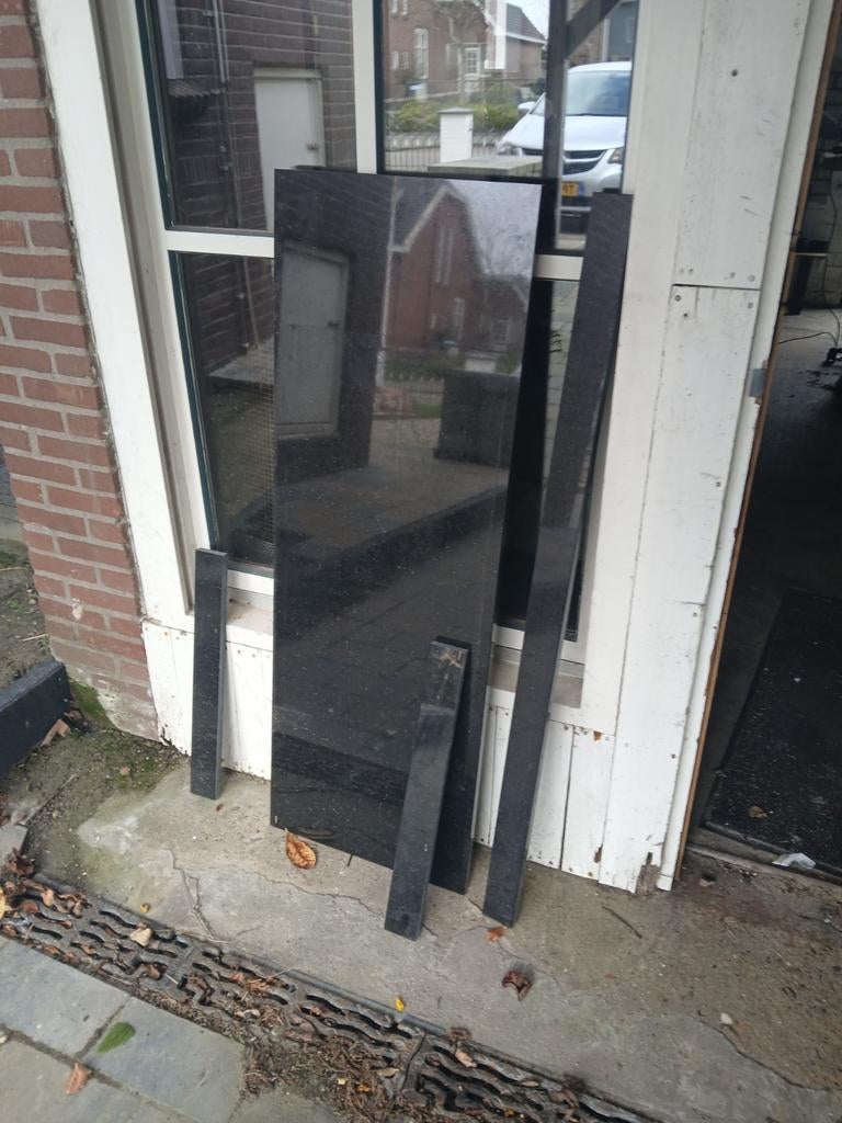 Marmeren plaat., Ophalen, Hardsteen, Vensterbanken