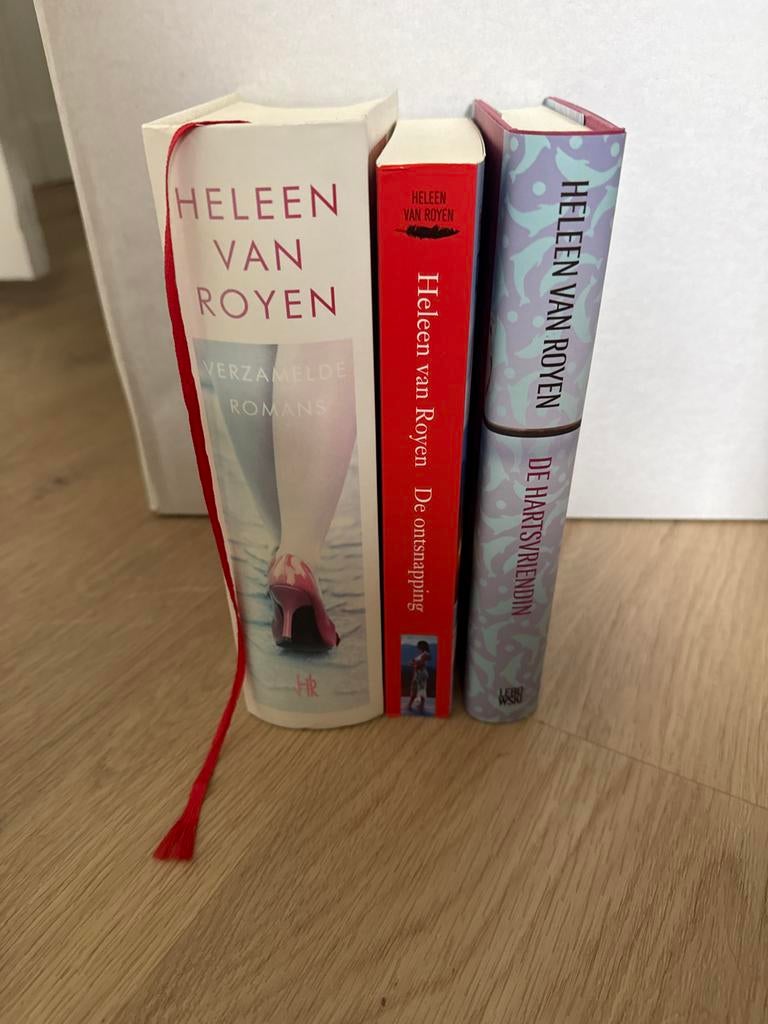 3 boeken van Heleen van Royen: Verzameld, Ontsnapping, Harts, Boeken, Ophalen, Gelezen, Nederland
