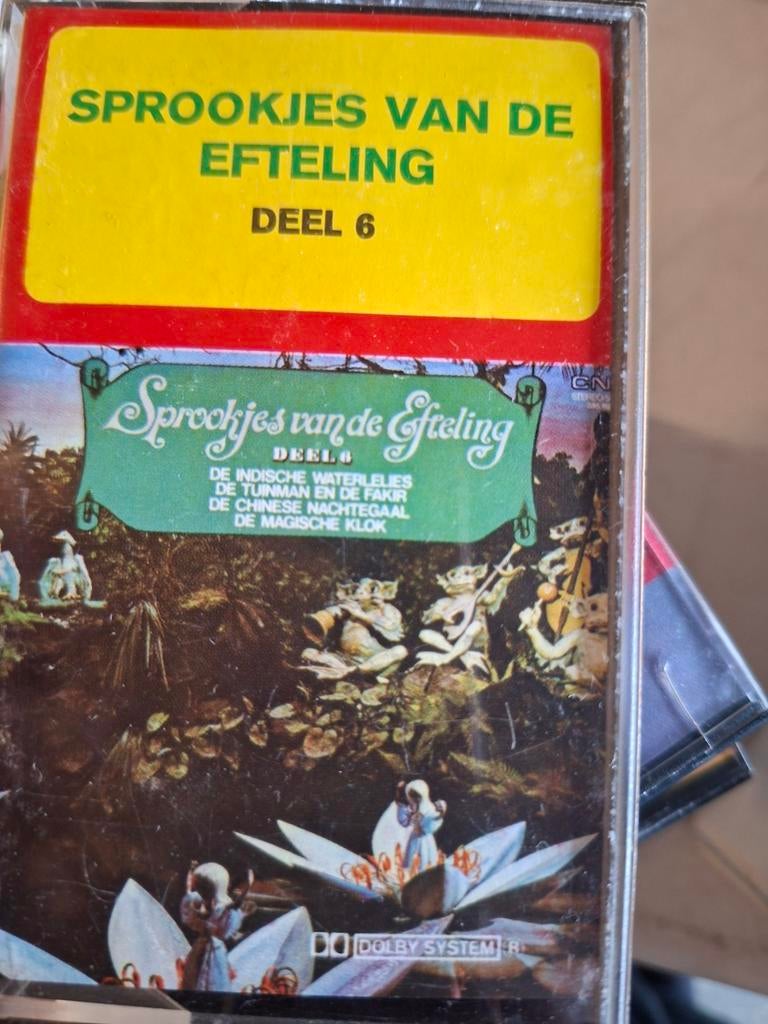 Sprookjes van de Efteling Deel 6 Cassettebandje, Gebruikt, Kinderen en Jeugd, 1 bandje, Ophalen of Verzenden