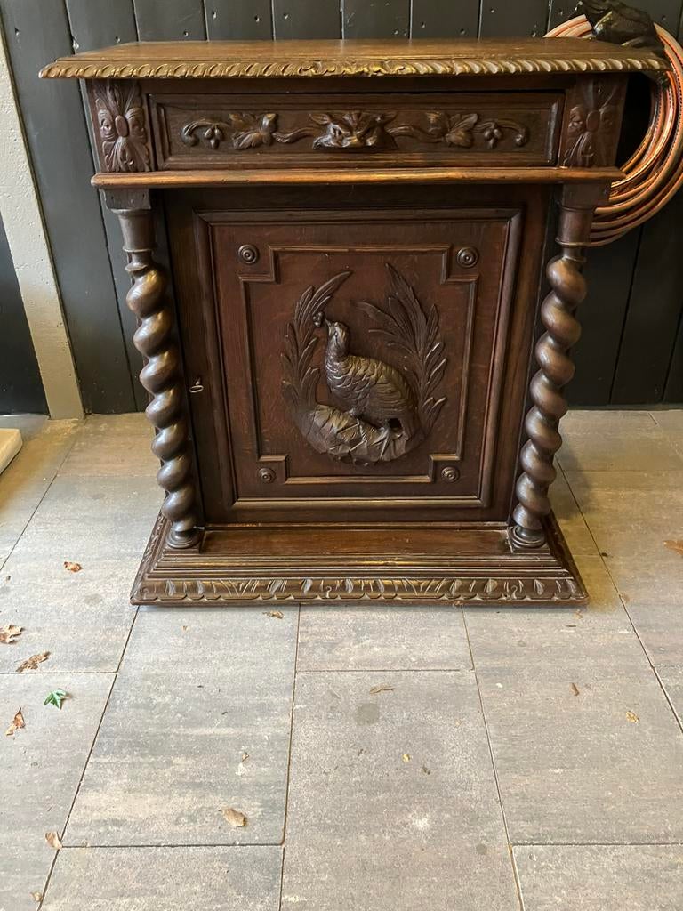 Jacht kastje, Ophalen